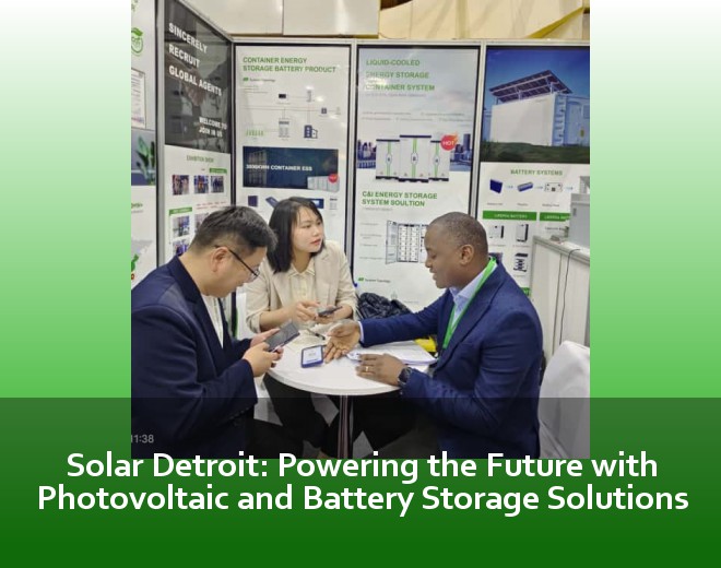 Solar Detroit: Powering the Future with Photovoltaic and Battery Storage Solutions